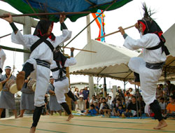 与那国島の伝統芸能｜棒踊り